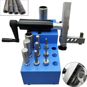 Int-056948 Intbuying 1/4ftft To 2ftft Manual Hydraulic Rubber Hose Skiving Machine Peeling