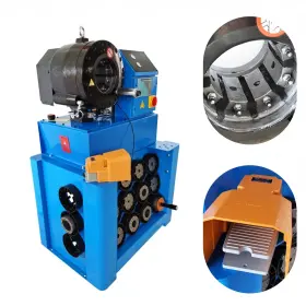 46-056824mai Intsupermai Electric Hydraulic Pipe Crimper For Round Steel Tube And Rubber Hose 220v 3-ph