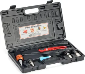 F1960r Iwiss Icrimp Pex Expansion Tool Kit Sized 1/2 Inch 3/4 1 Auto Rotation Exp