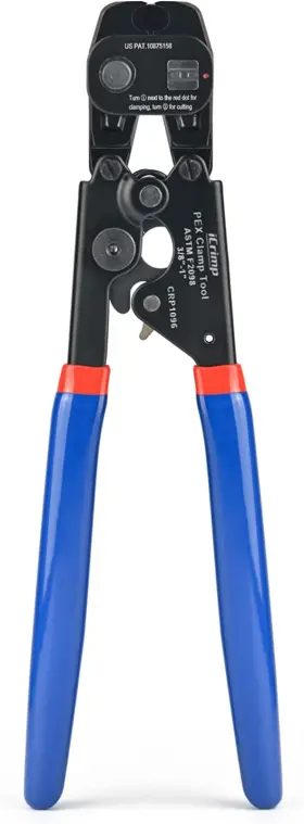 Iwiss Tools 313032159128 Icrimp Ratchet Pex Cinch&remove Tool For 3/8 To 1-inch Stainless Steel Clamps-wo