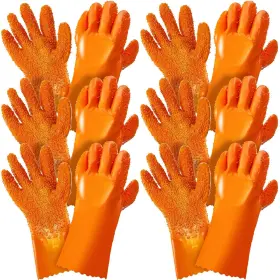 Kh-jecery-2423 Jecery Plumbing Snake Gloves Sewer Abrasion Resistant Drain ... Fast Ship