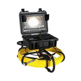 Jq9600b-y Jqkjcam Sewer Camera 300ft 9in 16gb Dvr Screen 17mm Pipe Plumbing Wate