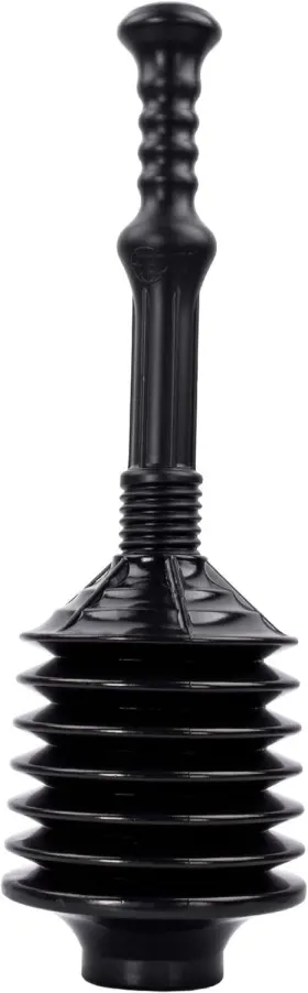 Jsp3514blk Js Jackson Supplies Professional Bellows Accordion Toilet Plunger High Black