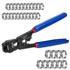 Jwgjw 742880405666 Pex Pipe Cinch Clamp Tool Ratchet Crimping Removing Function Kit With 22