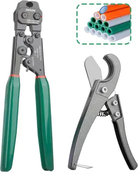 Jwgjw 744759418586 Pex Pipe Clamp Cinch Tool Crimping Ratchet With Removing