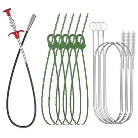 Dcr-9p Kellys Collection 35.5 Inch Drain Clog Remover Tool 1pc 30 Sink Snake 5 Pcs