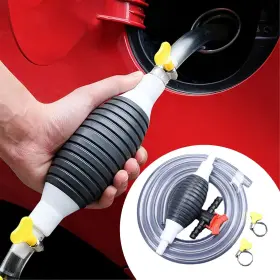 Kerui.1st 683562360112 Multifunction Liquid Sucker Pump Manual Fuel Transfer Gasoline Siphone