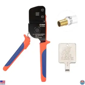 B0cvvp4l2n Klein Tools One-hand Pex Pipe Cinch Tool For 3/8 Inch -1 Clamp Rings Astm F2098 Standard