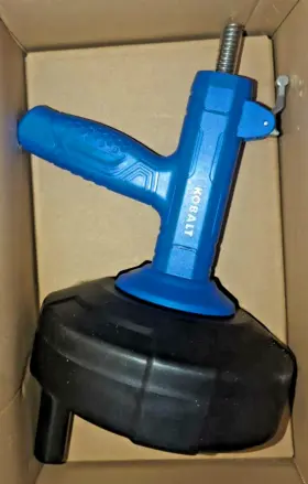 Snake....235 Kobalt 4891698 1/4in X 25ft High Carbon Wire Hand -power Drill Auger/ Drain