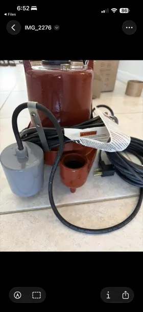 Liberty Pumps Fl31a-2 Low Head Submersible Effluent Pump