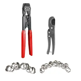 Luckyhigh 617256092033 Pipe Fitting Tool Kit Pex Crimping Clamp Cinch For 3/8 Inch To 1 Stainless
