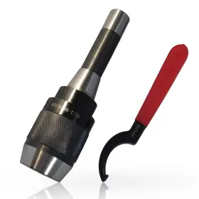 Lzcdelyxiao 764003431420 R8 Drill Chuck 1/8 Inch -5/8 3-16mm Heavy-duty Keyless With Int