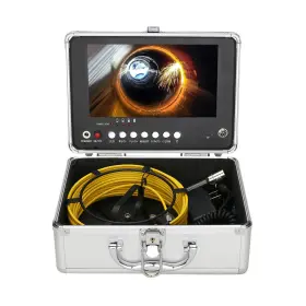 F9dc17-20m Maotewang 9 Inch Ahd Dvr 16gb Sewer Pipe Inspection Camera 17mm Drain Industrial Endoscope 25m