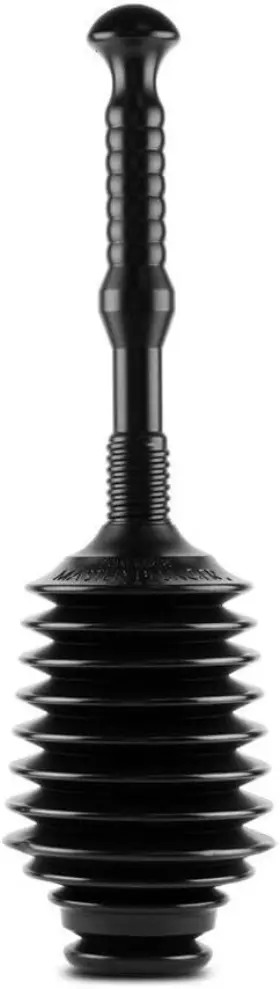 Mp100-3 Master Plunger Heavy Duty Toilet 1 Count Pack Of Black