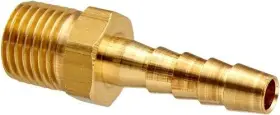 S-600 Milton Industries 1/4 Inch M. End Id Hose 2/cd