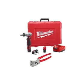 2432-22-48-22-4204 Milwaukee M12 Propex Expansion Tool Kit With 2 1.5ah Batteries 3 Heads