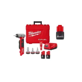 2532-22-48-11-2425 Milwaukee M12 Fuel Propex Expansion Tool Kit With 1/2 Inch -1 Heads 2.5 Ah Battery