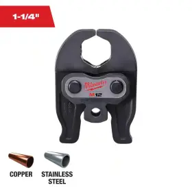 Milwaukee 313101932980 M12 Force Logic 1-1/4 Inch Press Tool Jaw