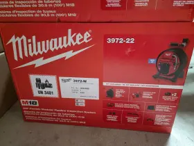 3972-22 Milwaukee M18 100ft Flexible Modular Pipeline Inspection System