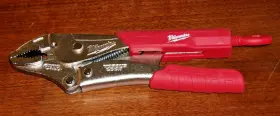 48-22-3410 Milwaukee 10 Inch Torque Lock Curved Jaw Locking Pliers With Grip