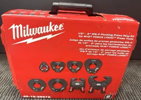 49-16-2697x Milwaukee 1/2 Inch -2 Pivoting Press Ring Kit For M18 Force Logic Freesh