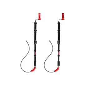 49-16-3576-49-16-3576 Milwaukee Trap Snake 6ft Urinal Auger Hand-crank With Fixed Rubber Boot 2 Pack