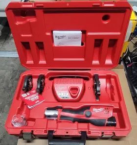 Milwaukee247322 Milwaukee M12 Force Logic Press Tool Kit With Jaws - 2473-22