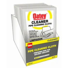 11732091 Oatey 31423 Cleaner Pipe Cleaning Cloth Clear