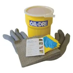 L91410 Oil-dri Spill Kit Universal Gray