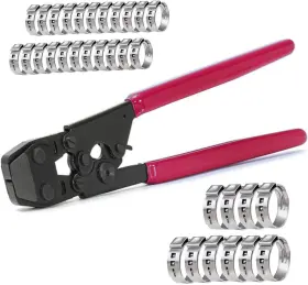 Opendoor 744110911459 Pex Clamp Cinch Tool Crimping Crimper For Stainless Steel Clamps From 3/8 Inch