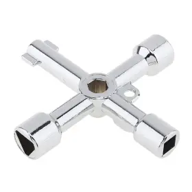 Origlam 895192464756 4-way Multi-functional Utilities Key Tool For Electric Water Gas Me