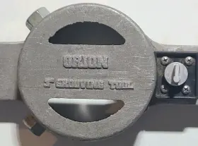 Orion 098268473032 Mechanical Pipe Grooving Tool 3 Inch Pp Pvdf Blue No Hub No-hub Fitting