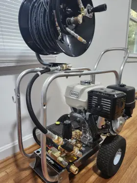 Ptjd4040hg Pacific Tundra Drain Cleaner Jetter Commercial - 4 Gpm 4000 Psi 13 Hp Honda Gp Pump
