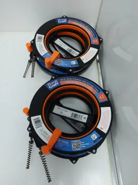 7720120 Plumb Craft 1/4 Inch 20 Ft. Sink Drain Cleaner With Storage Case 4-pieces