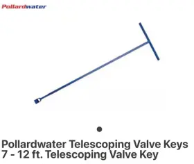 Pollardwater 54801 7 - 12 Adjustable Telescoping Valve Key New