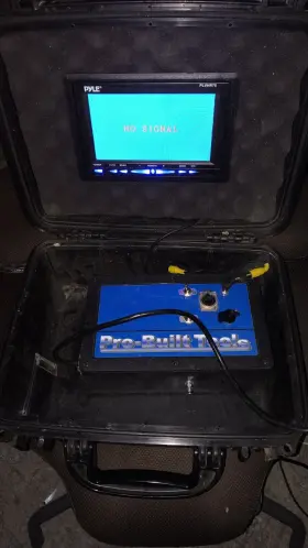 Pbes2400 Pro-built 200ft Sewer Monitor Kit. Working. No Camera