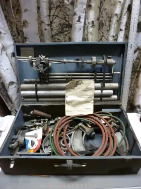 89-0089 Pyrex Corning Glass Works Double Tough Drainline Beading Field Fabrication Kit 10