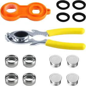 Qbxmy7 705353571343 6-piece Faucet Aerator Removal Kit - 2 Sink Bubbler Wrenches 4 M24 Aerators