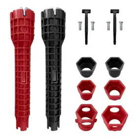 Scbs01 Qdaoyu 2 Pack Multi-functional Sink Wrench Faucet Installation Tools 14-in-1 W