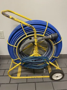 Pmv-5 Ratech Pmv-6 Plumbers Mate Sewer Inspection Camera W 200ft Reel - Parts / Repair
