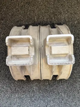 Ppj10s Reed 04448 Mfg 10 Inch Plastic Pipe Joiner Saddles One Pair