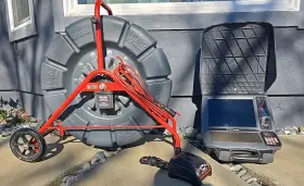 200-sl Ridgid Seesnake Trusense 200 Sl 200ft Length With Cs12x Monitor 2 Batteries Charger