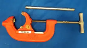 32850 Ridgid 6-s 4 Inch - 6 Steel Heavy Duty Pipe Cutter With Extra-long Shank