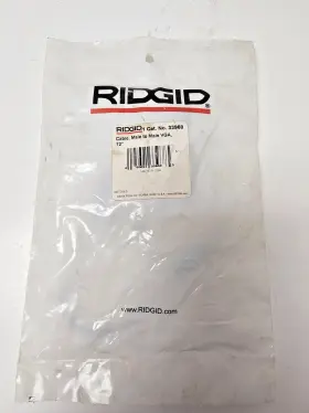 33968 Ridgid Male To 12 Inch Vga Cable For The Seesnake Lcdpak Monitor