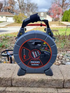 35143 Ridgid Seesnake Microreel Barely Used Sewer And Drain Camera