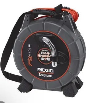 L100c Ridgid 35188 Seesnake Microreel With Ca Adapter 100 Ft