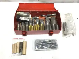 35835 Ridgid Tool Box Set Pipe Tap 1/2 Inch Npt