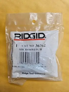 B-294 Ridgid 36762 Microswitch Made In Usa For Foot Switch 300/535 Machines