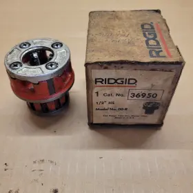 36950 Ridgid 00-r 1/2 Inch High Speed Die Head Made In Usa