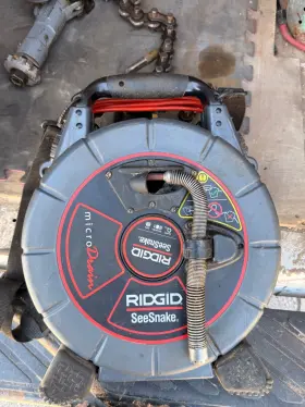 37483 Ridgid Rigid Drain Camera 37483. Reel Is 65 Long. Used Lightly